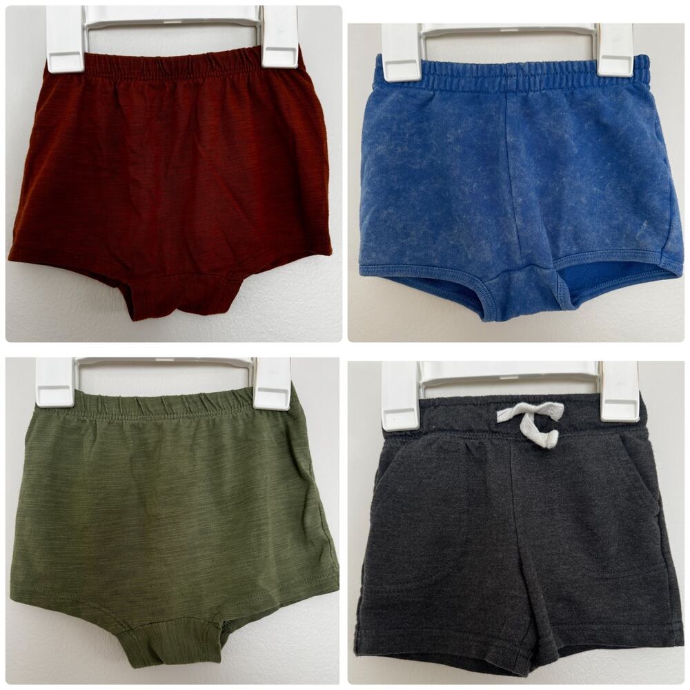 Cat & Jack Comfort Short Bundle, 4 Pair